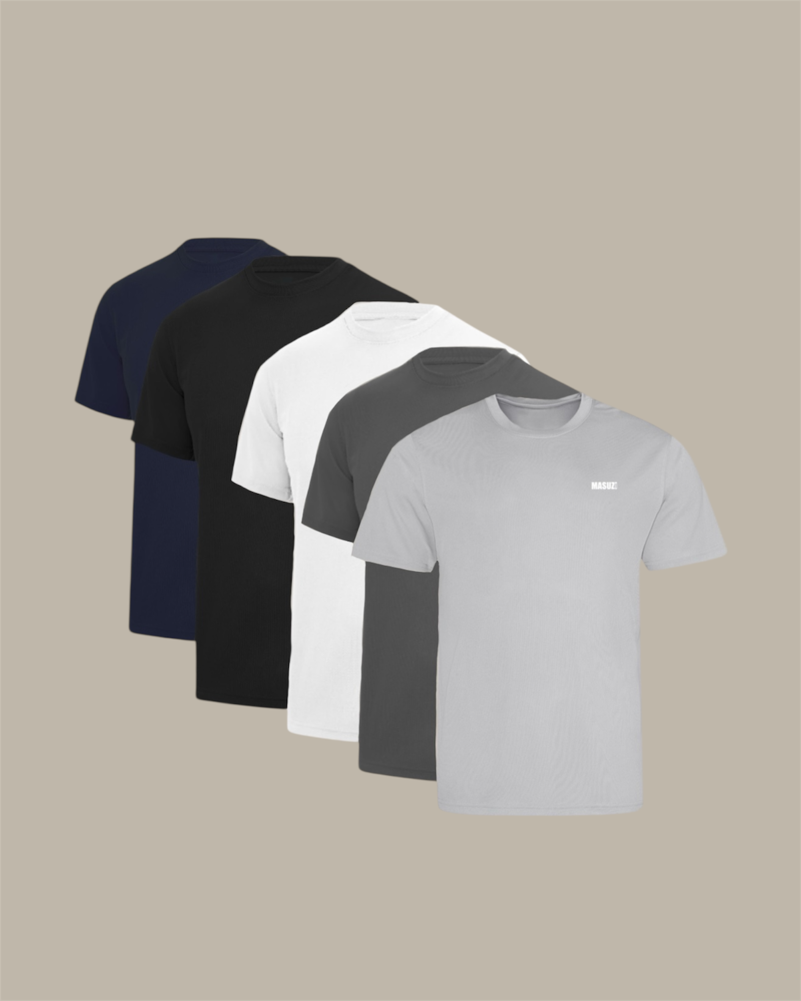 Lot de 5 Dry-Fit "Essentiels Neutres"